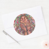 PachaMama Ronde Sticker (Envelop)