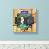 Pachamama - Toile de fond murale (Insitu (Plancher de Bois))