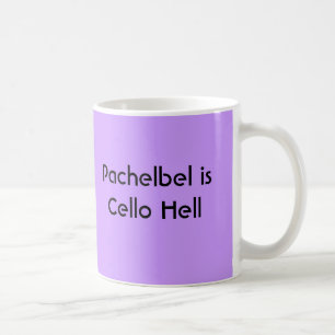 Pachelbel est enfer de violoncelle - tasse