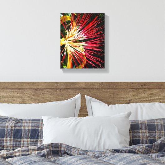 Pachira Aquatica Canvas Afdruk (Insitu (Slaapkamer))