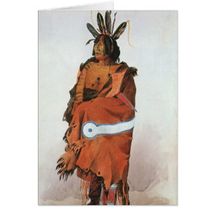 Pachtuwa-Chta, Portrait d'un guerrier arikara par 