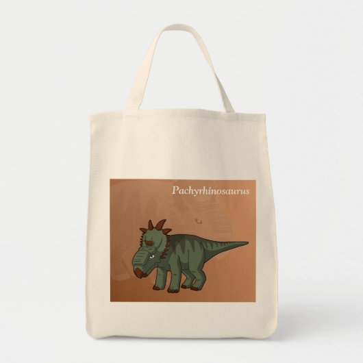 Pachyrhinosaurus - Oude dinosaurus Tote Bag (Voorkant)