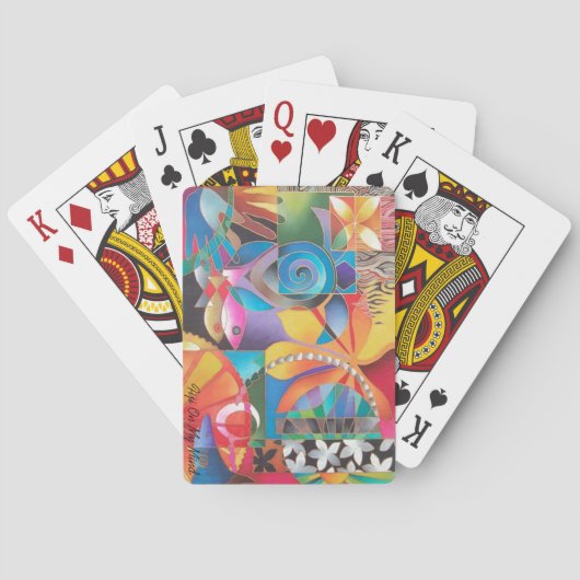 PACIFIC AFTERNOON SPEELKAARTEN (Achterkant)