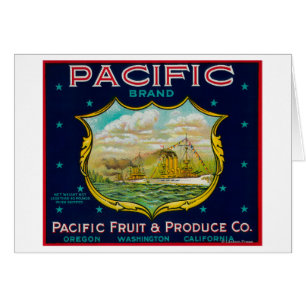 Pacific Apple Crate Label