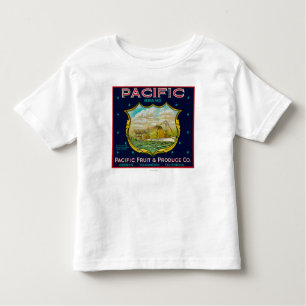 Pacific Apple Crate Label Kinder Shirts