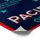 Pacific Apple Crate Label Poster (Hoek)