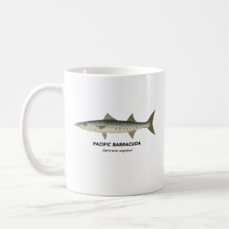 Pacific Barracuda - zeedieren van Californië Koffiemok