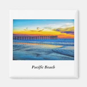 Pacific Beach Pier Magnet Magneet