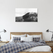 Pacific Beach, WA - Pacific Beach Hotel and Old Canvas Afdruk (Insitu (Slaapkamer))