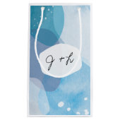 Pacific Blue Gift Bag Klein Cadeauzakje (Voorkant)