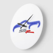 Pacific Blue Wall Clock Grote Klok (Hoek)