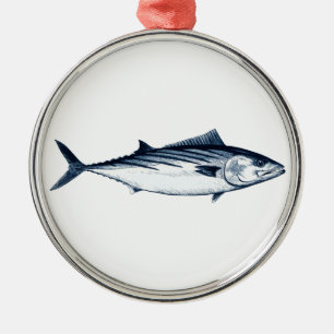 Pacific Bonito Logo Metalen Ornament