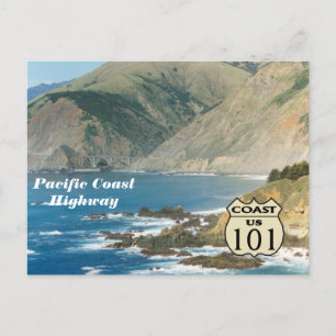 Pacific Coast Highway Briefkaart