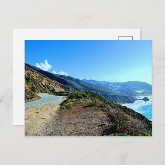 Pacific Coast Highway Briefkaart (Voorkant / Achterkant)
