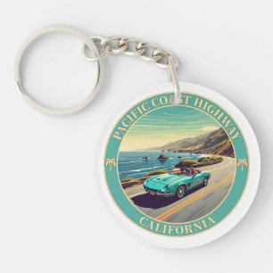 Pacific Coast Highway, Californië Sleutelhanger