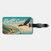 Pacific Coast Highway Eagle Bagagelabel (Achterkant horizontaal)