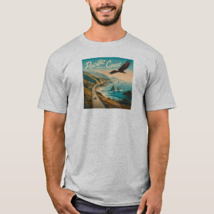 Pacific Coast Highway Eagle T-shirt