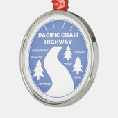 Pacific Coast Highway Metalen Ornament (Links)