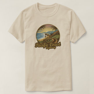 Pacific Coast Highway Retro T-shirt