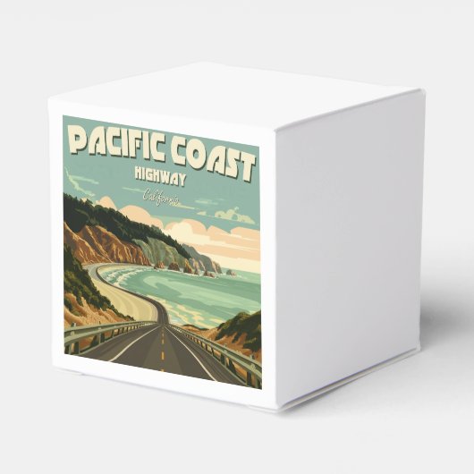 Pacific Coast Highway Vista Bedankdoosjes (Achterkant)