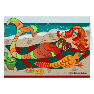 Pacific Coast Mermaid van Debbie Jensen