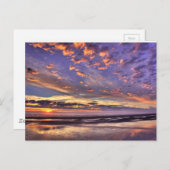 Pacific Coast Paradise Sunset Briefkaart (Voorkant / Achterkant)