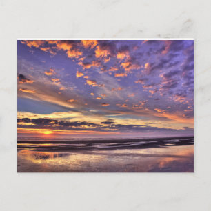Pacific Coast Paradise Sunset Briefkaart