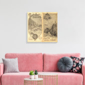 Pacific Coast Steamship Company 2 Canvas Afdruk (Insitu (Woonkamer))