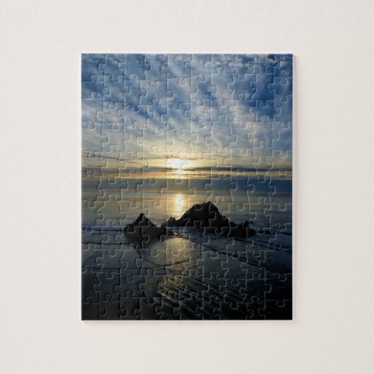 Pacific Coast Sunset - 8x10 - 110 pcs. Legpuzzel (Verticaal)