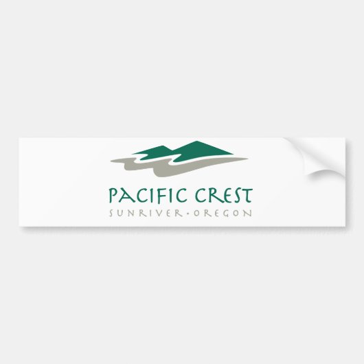 Pacific Crest Bumpersticker (Voorkant)