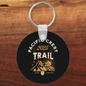 Pacific Crest Trail 2025 PCT Hike Sleutelhanger (Voorkant)
