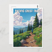 Pacific Crest Trail Briefkaart (Voorkant / Achterkant)