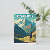 Pacific Crest Trail Briefkaart (Staand voorkant)