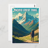 Pacific Crest Trail Briefkaart (Voorkant / Achterkant)