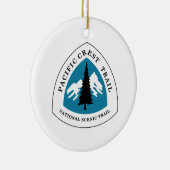 Pacific Crest Trail Keramisch Ornament (Rechts)