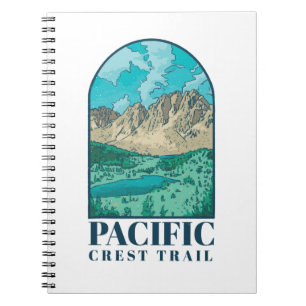 Pacific Crest Trail Kunst Notitieboek