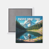 Pacific Crest Trail Magneet (Voorkant / Achterkant)