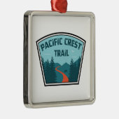 Pacific Crest Trail Metalen Ornament (Rechts)