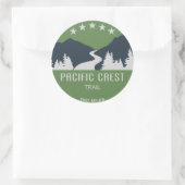 Pacific Crest Trail Ronde Sticker (Tas)
