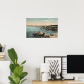 Pacific Grove, CA - Loverpunt, Stille Oceaan Poster (Thuiskantoor)