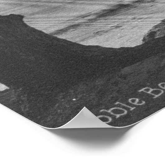 Pacific Grove, CA - Pebble Beach op 17 Mile Driv Poster (Hoek)