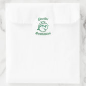 Pacific gymnastiek Ronde Stickers (Tas)