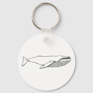 Pacific Humpback Whale Sleutelhanger