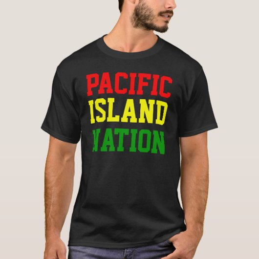 Pacific Island Nation T-shirt (Voorkant)