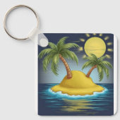 Pacific Island  Sleutelhanger (Voorkant)