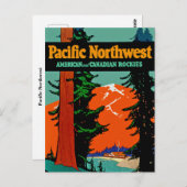 Pacific Northwest Briefkaart (Voorkant / Achterkant)