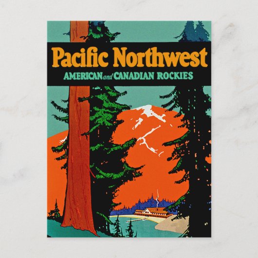 Pacific Northwest Briefkaart (Voorkant)