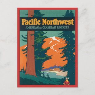Pacific Northwest Briefkaart