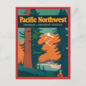 Pacific Northwest  Briefkaart (Voorkant)