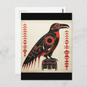 Pacific Northwest kunststijl Briefkaart (Voorkant / Achterkant)